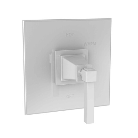 Newport Brass Pressure Shower Trim Plate W/ Handle. Less Showerhead, Arm, Wht 4-3144BP/50